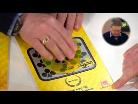 Tommy Anderberg skrapar triss - Nyhetsmorgon (TV4)