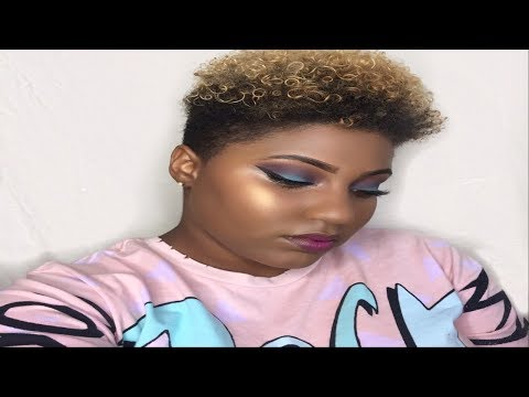 Blue and Purple Makeup Look! RAVEMBER DAY 3!!!