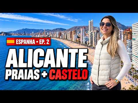 ALICANTE, ESPANHA: praias e Castelo de Santa Bárbara. Vale a pena visitar? | Episódio 2