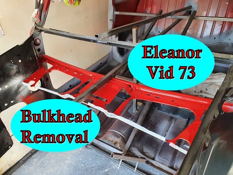 Classic Mini Restoration: Eleanor Video 73, Bulkhead Removal