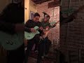 Raoul and Tommy Harkenrider Danelectro impromptu jam!