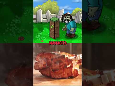 The Steve Zombie - Steve's Lava Chicken  #pvz #plantsvszombies