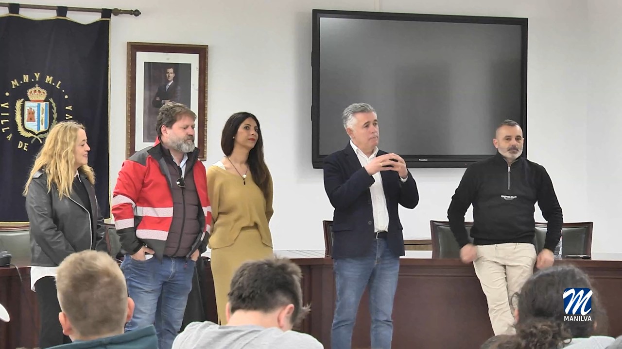 Los alumnos de Maicandil visitan el Salón de Plenos Los alumnos de Maicandil visitan el Salón de Plenos