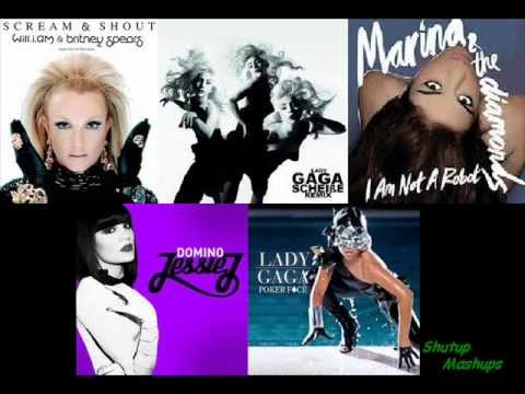 I'm not a poker robot (Lady Gaga, Marina, Will.I.Am ft. Britney spears and Jessie J Mashup)