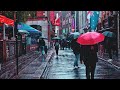 Rain Sounds In Temple Bar Street Dublin Ireland Travel 2022 Relaxing Music