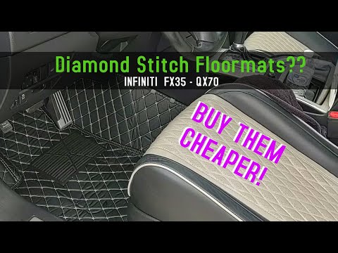 Diamond Stitch Floor Mats - WHERE TO BUY THEM