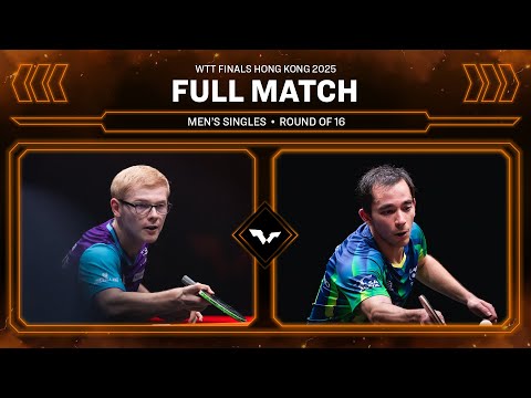FULL MATCH | Felix Lebrun vs Hugo Calderano | MS R16 | #WTTHongKong 2025