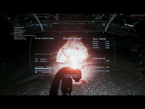 Star Citizen - Patch 3.2.2 Live - Scanning for valuable ore while it is getting night