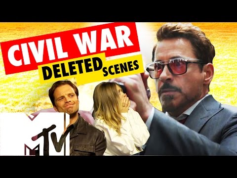 Captain America Civil War Deleted Scenes - Casts Favourites | MTV Movies