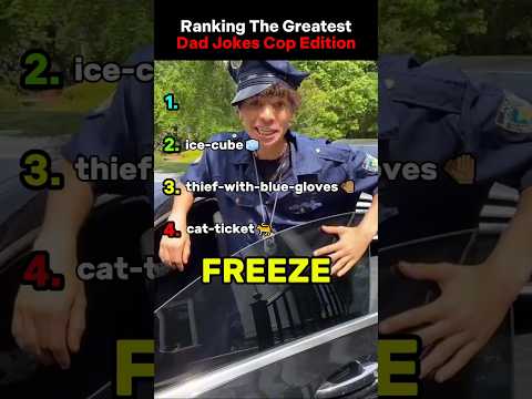 Ranking The Greatest Dad Jokes Cop Edition