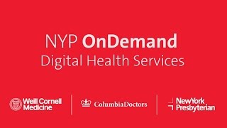 NYP OnDemand - Digital Health Services