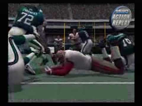 nfl 2k2 dreamcast gameplay