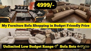 My Furniture Sofa Sets Shopping @Budget Friendly Price, Cheapest Basic Corner lounger, Sofa Cum Beds