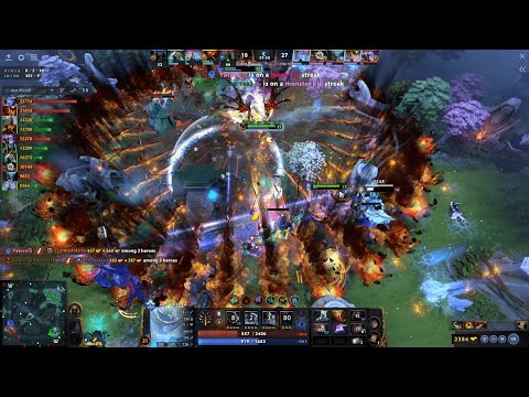 Yatoro Null Talisman Arc Warden against SkyLark Chaos Knight , OneJey Rubick & Kataomi Muerta