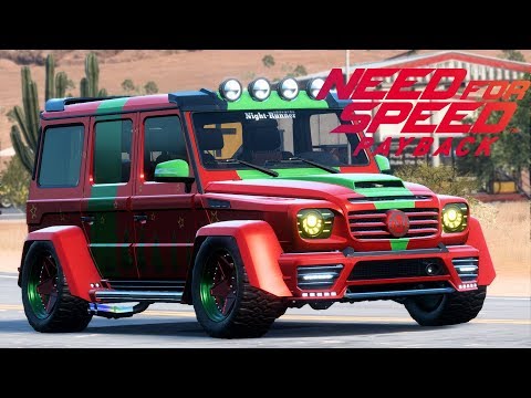 Need for Speed Payback - Mercedes-AMG G 63 (SNTCLS) - Seasonal Abandoned Car Location