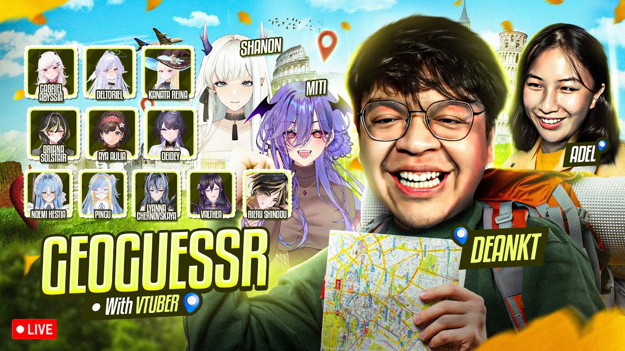 GEOGUESSR VTUBER edition - APAKAH KAKAK2 GAMBAR INI JAGO???