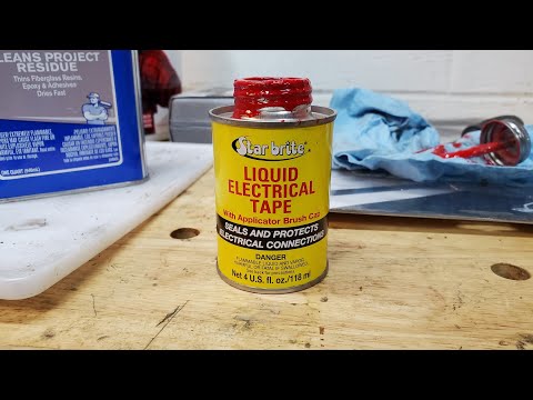 How to make Star Brite Liquid Electrical Tape usable again - Depending on how far gone yours is.