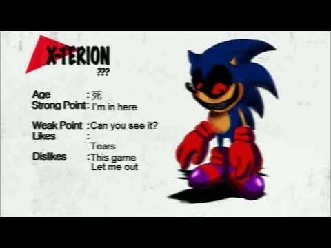FNF vs Sonic.EXE [2.5/3.0] Unused song X-Terion