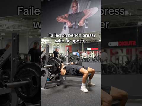 Fehlgeschlagenes Bankdrücken ohne Spotter (Bin ich erledigt?)