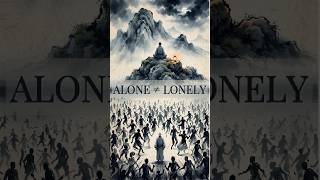 Download lagu Being Alone and Being Lonely Are Not the Same Thing mp3