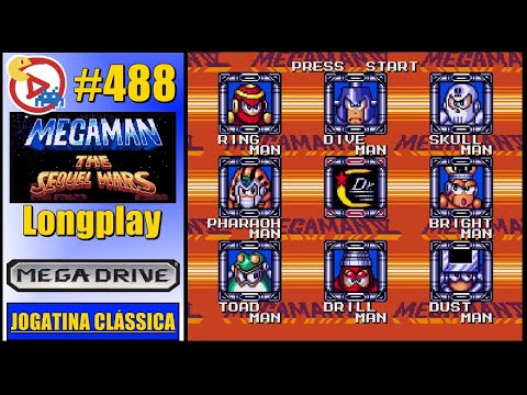 Mega Drive Longplay Mega Man 4: The Sequel Wars