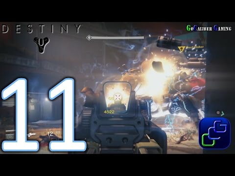 DESTINY PS4 Walkthrough - Part 11 - Level 8 Strike: The Devils' Lair - Old Russia, Earth