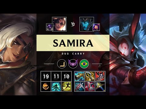 Samira ADC vs Kalista - BR Master Patch 25.13