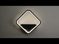 Светодиодный светильник 29 см, 10W, 4000K, Lumion 5252/10WL, черный-матовое золото