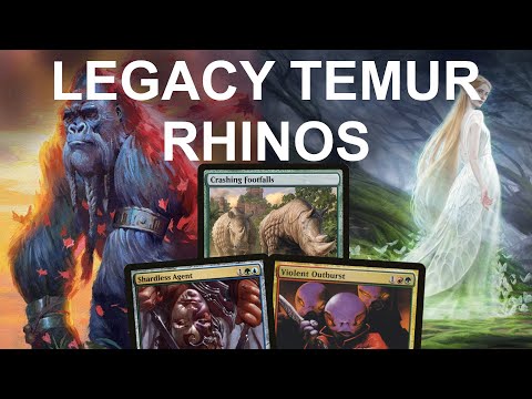 RHI-NO WAY! Legacy Temur Crashing Footfalls Cascade Tempo. The Modern deck grows up! MTG