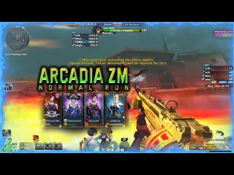 Crossfire West - Arcadia ZM Normal run with Righteous shotgun Gold