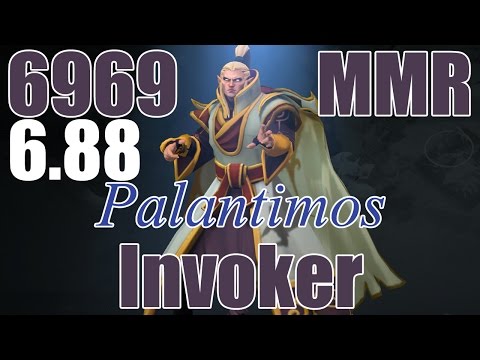 Invoker 6969MMR 6.88  Palantimos Dota 2 Gameplay