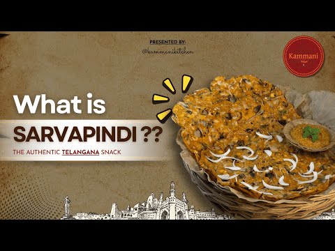 How We Make Sarvapindi at Kammani | Telangana Snack, Made Fresh
