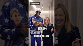 Snoop Dogg &amp; Giorgia Meloni Caught in Milano 2026 Olymipc Games😂