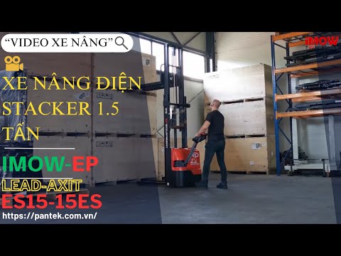 [VIDEO] Xe nâng điện stacker 1,5T ES15-15ES EP Equipment | 0868584555 #ES15-15ES #Xenangdien1.5T
