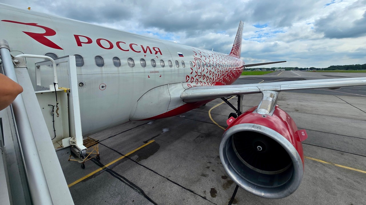 Airbus A319 а/к Россия | Рейс Пермь – Санкт-Петербург