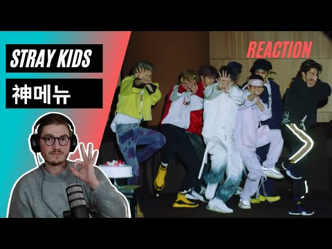 Farang (German) react to Stray Kids "神메뉴" M/V in English