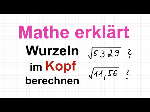 Calculating roots in your head: Math explained by Lars Jung