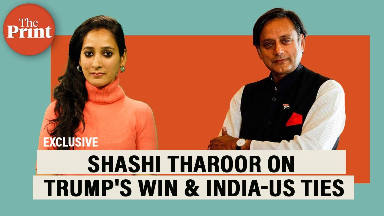 Shashi Tharoor decodes Trump's return to power, how it may affect India-US trade ties & H-1B visas