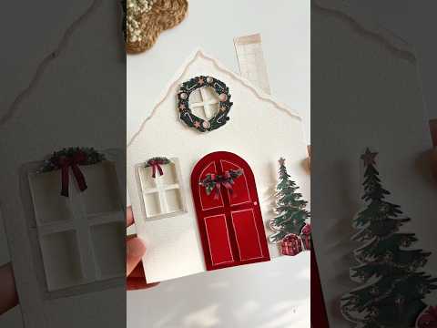 Diy Christmas Card Idea 🎄 #shorts #trendingshorts #trending  #XmasTree #ChristmasDecor #viral