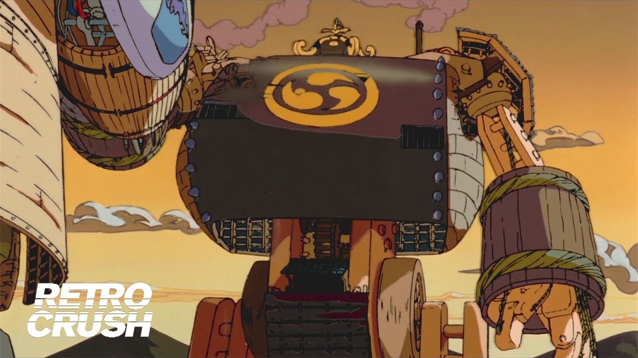 Two GIGANTIC robots fight it out! | Robot Carnival (1987)