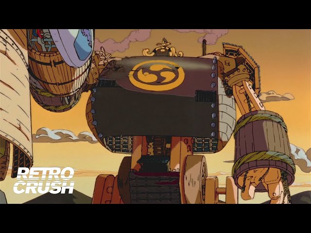 Two GIGANTIC robots fight it out! | Robot Carnival (1987)