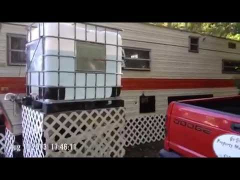 1000 liter water tank for off the grid