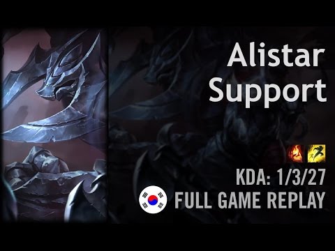 Alistar Support vs Poppy - Chaser - KR Challenger Path 5.24