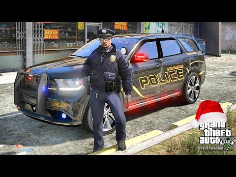 GTA 5 MOD LSPDFR 703 - MERRY CHRISTMAS !! (GTA 5 REAL LIFE PC MOD)