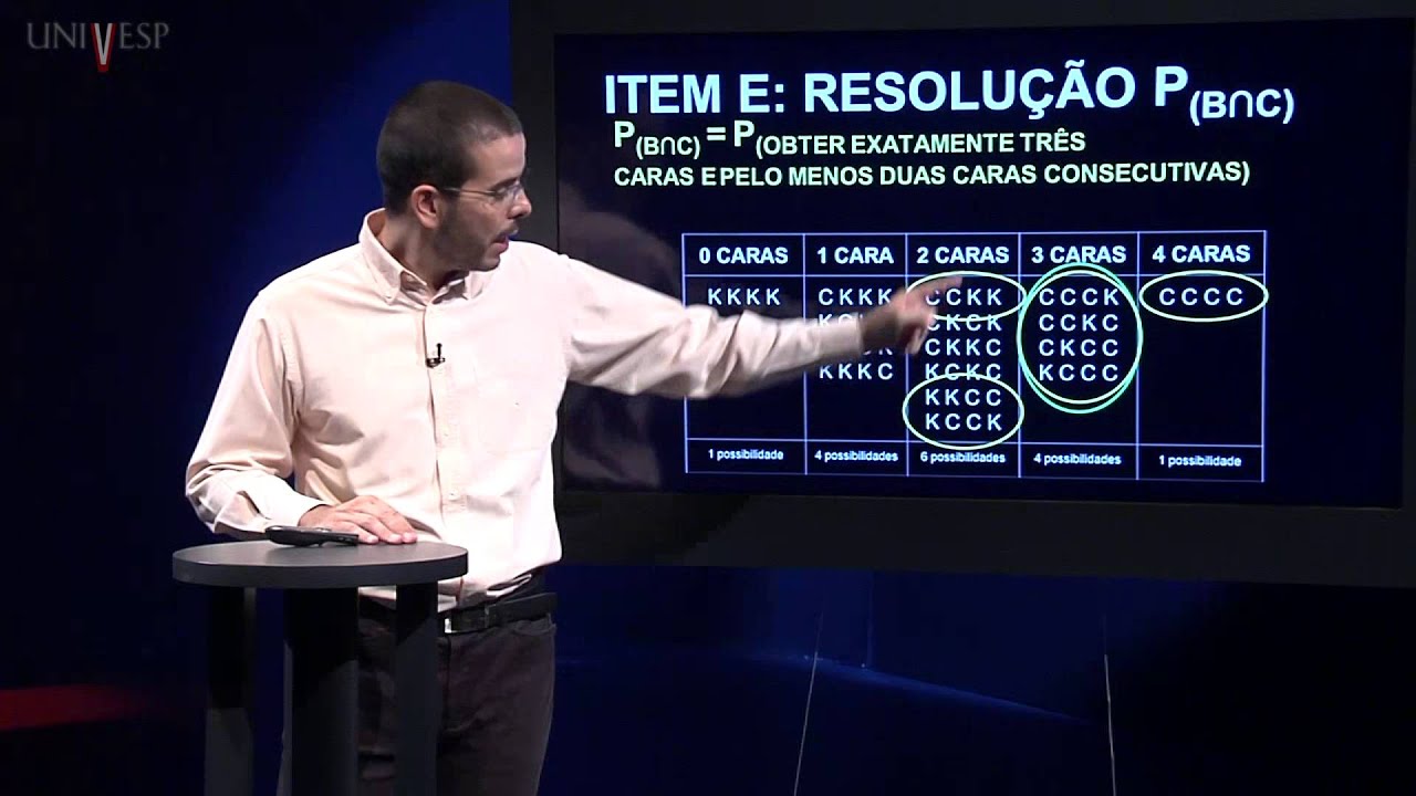 Estatística - Aula 06 - Exercícios sobre probabilidade I