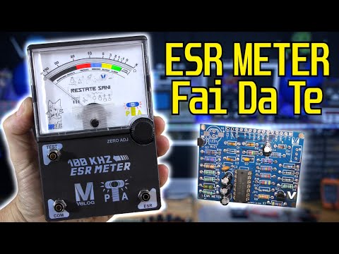 DIY ESR Meter in Assembly KIT Feat. @PierAisa