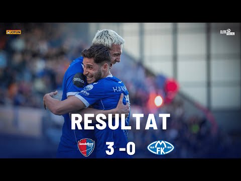 Høydepunkter Sandefjord Fotball - Molde, Eliteserien 2025