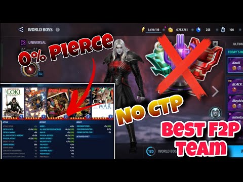 WBL Knull Stage 2 [No CTP, 0% Pierce with Basic F2P Team] Clear