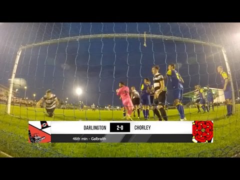 Darlington 2-0 Chorley - Vanarama National League North - 2016/17