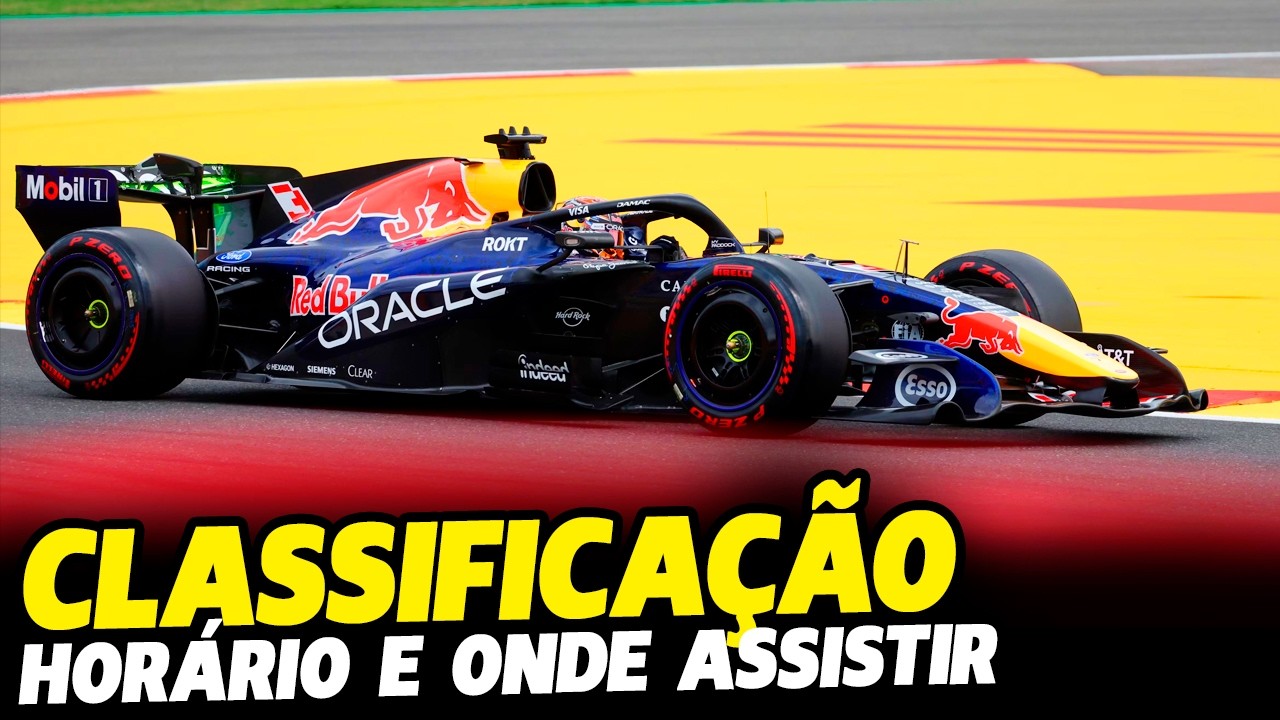 🚨HORÁRIO E ONDE ASSISTIR A CLASSIFICAÇÃO E CORRIDA DO GP DA BÉLGICA | FÓRMULA 1